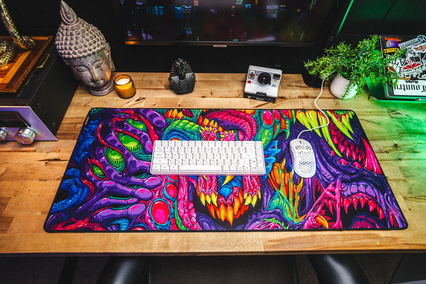 Hyperbeast Mouse Mat – Multicolor