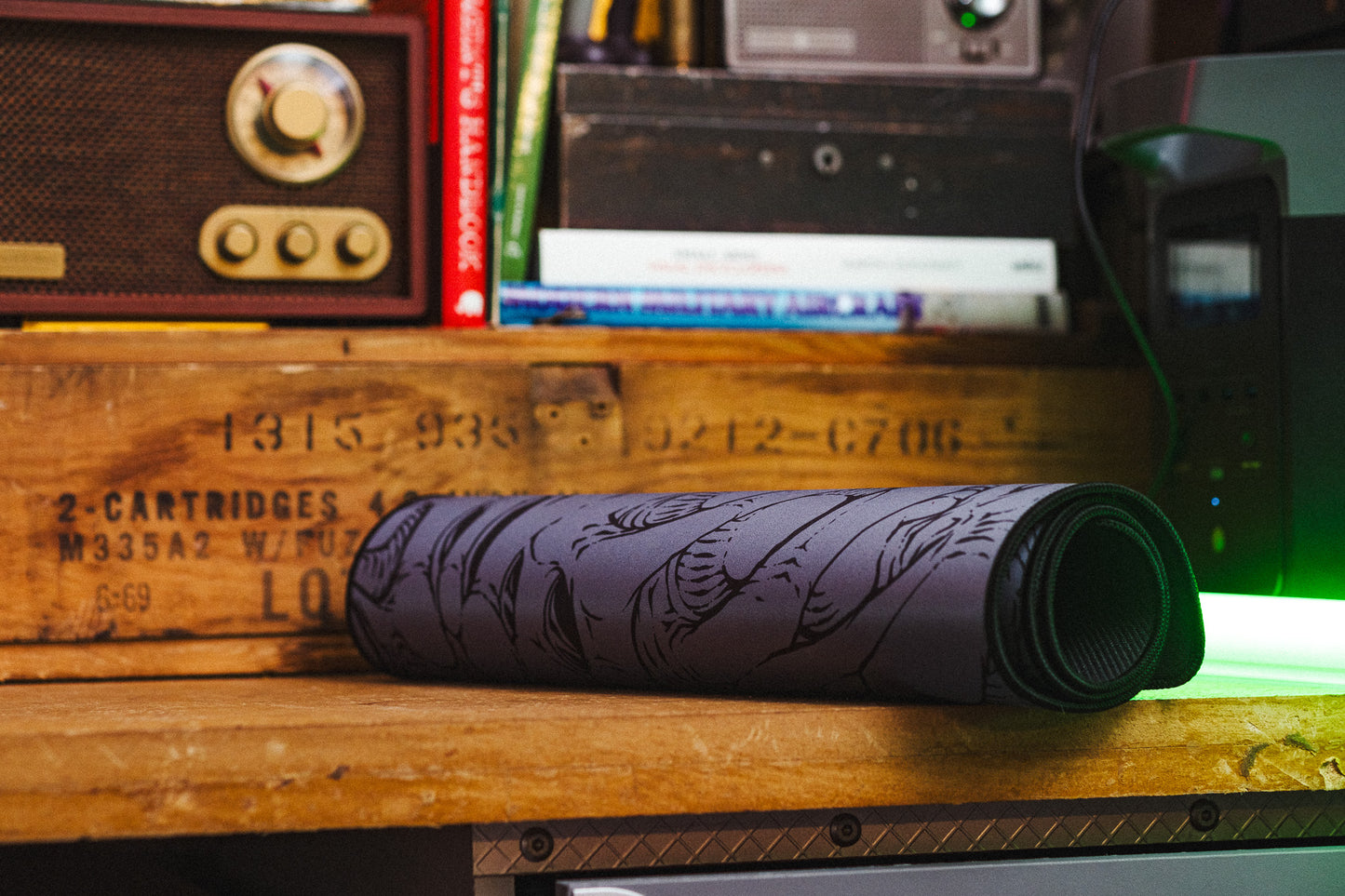 Hyperbeast Mouse Mat – Gray