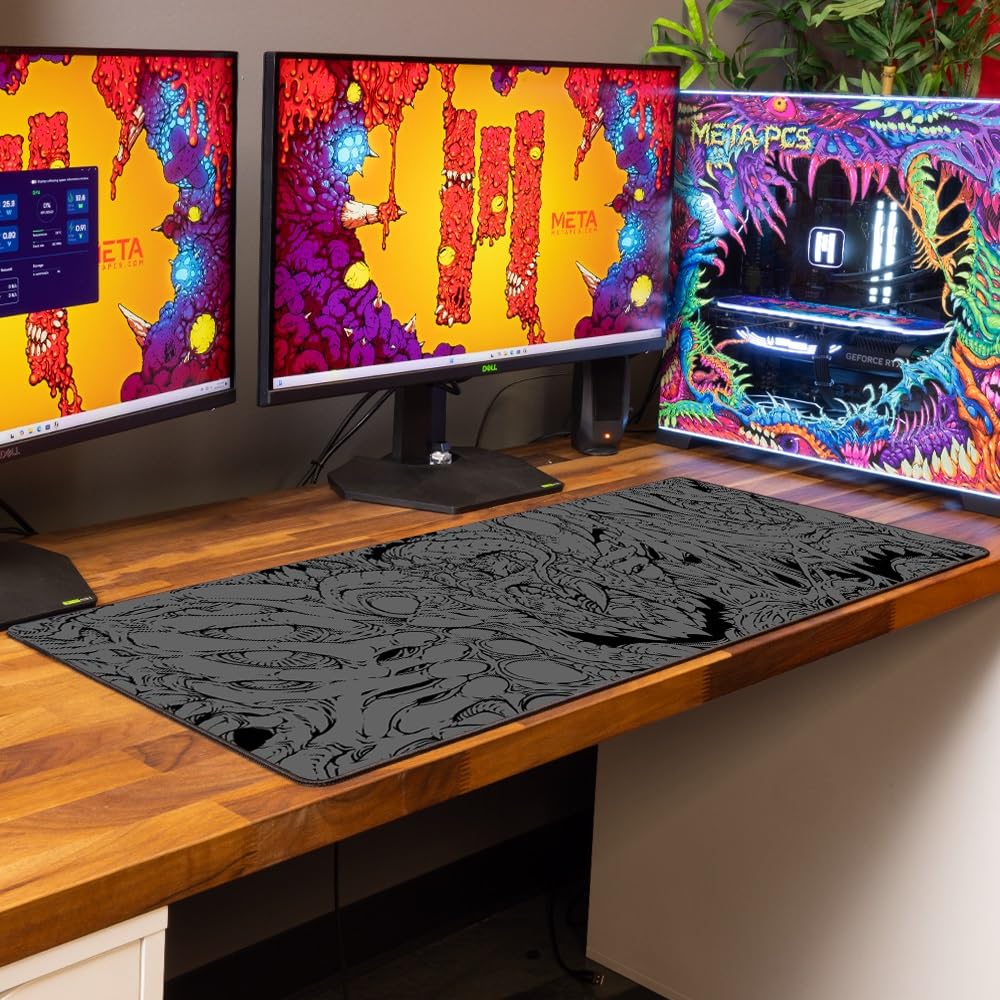 Hyperbeast Mouse Mat – Gray